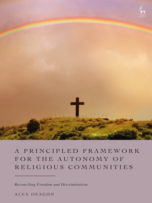 cover image of A Principled Framework for the Autonomy of Religious Communities
